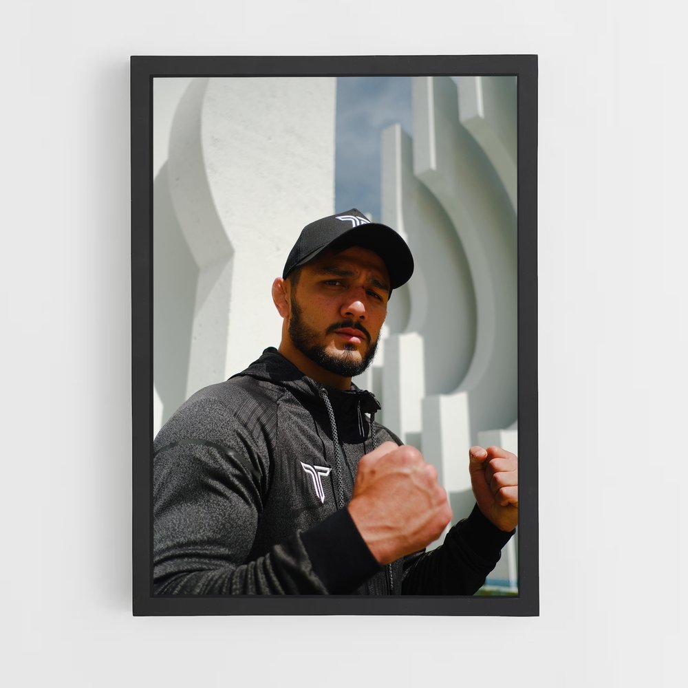 Poster Aaron pico – affiche MMA (vue 2)